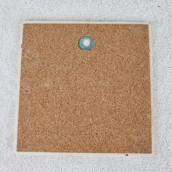 Currier & Ives Home of the Deer Decorative Tile - Picture 4 of 4